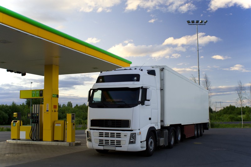 Truck fuel stop