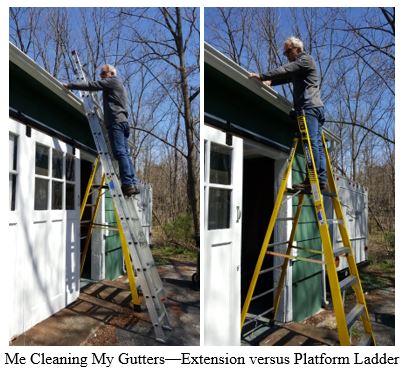 Me Cleaning Gutters - Lyons - Aug 2017