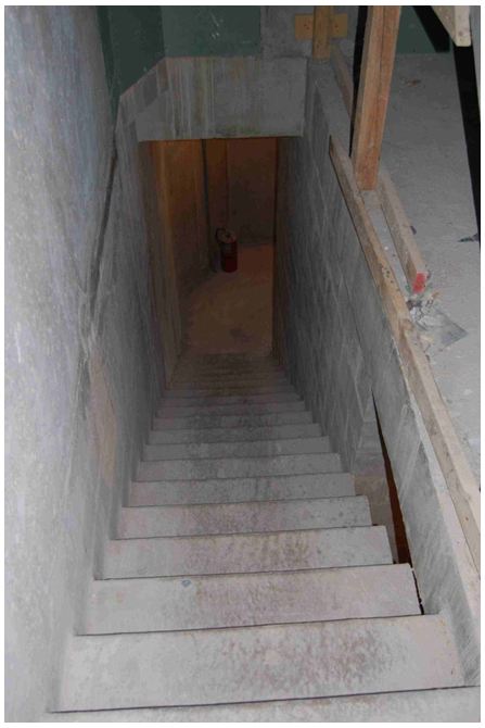 Unprotected Stairwell
