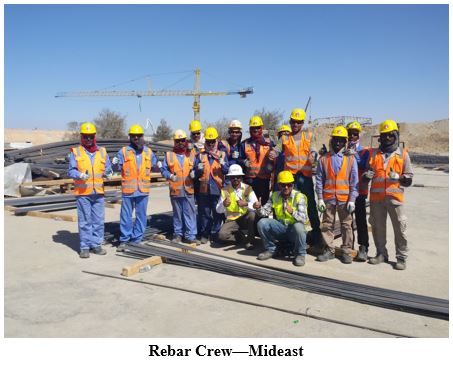 Rebar Crew Mideast - Lyons 207