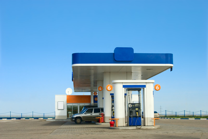 Small gas station