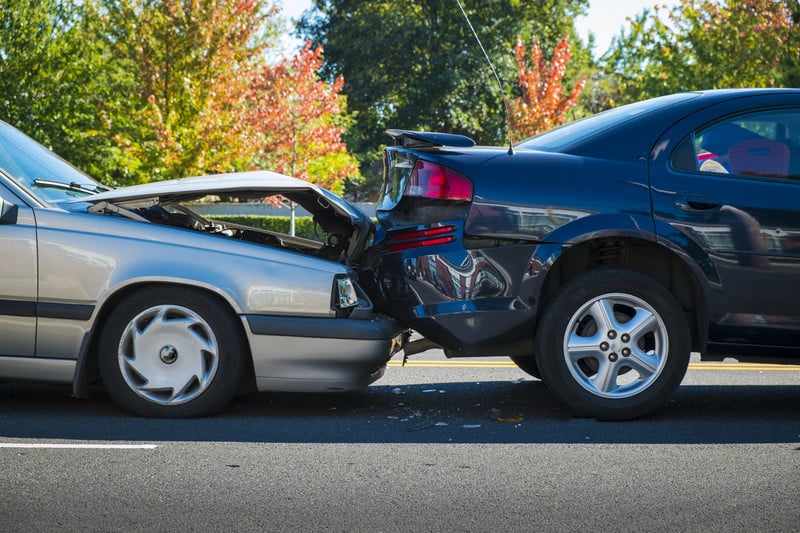 Two car accident