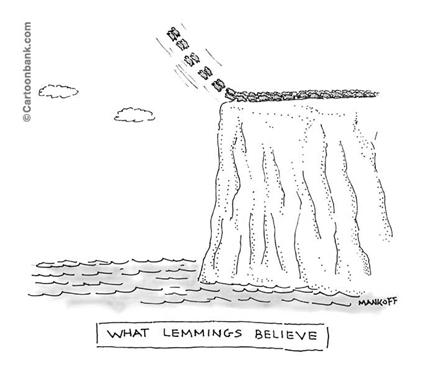 What Lemmings Believe
